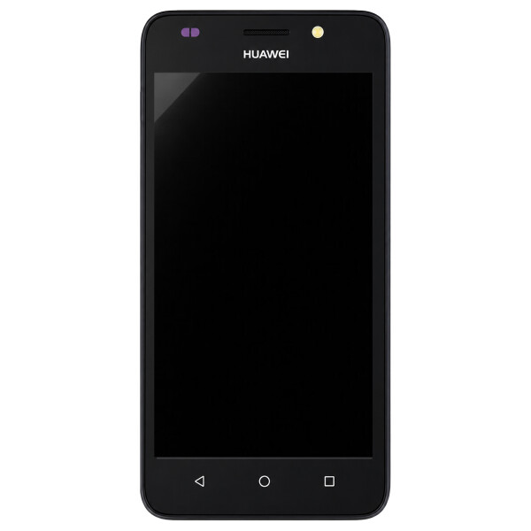 Unidade de exibição + moldura para Huawei Y635 preto