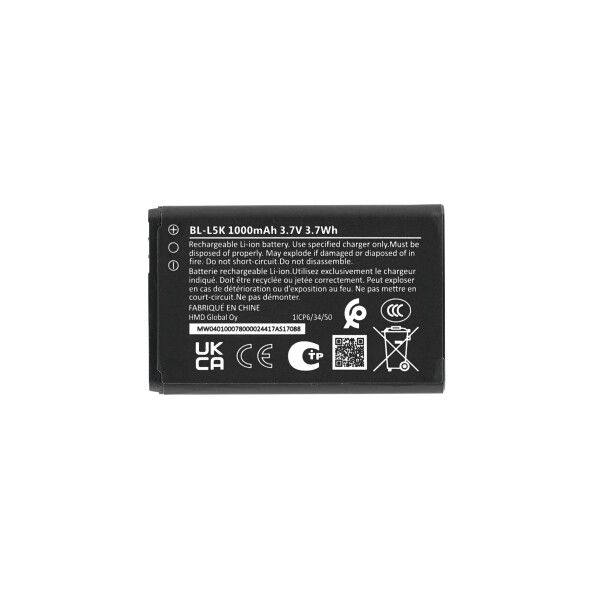 Akku BL-L5K 1000 mAh für Nokia 105+ (2022) / 105 Plus
