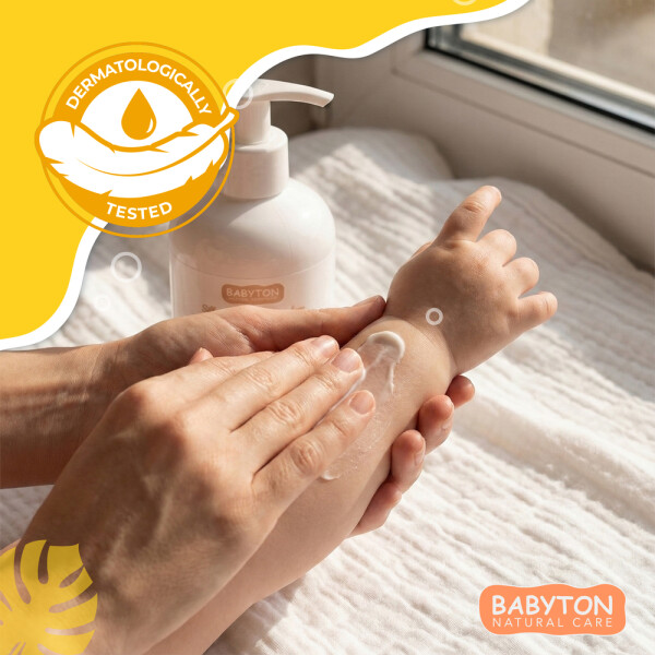 Babyton Baby & Kids Lotion 250ml | Vegan, Hypoallergenic, With Aloe Vera & Shea Butter