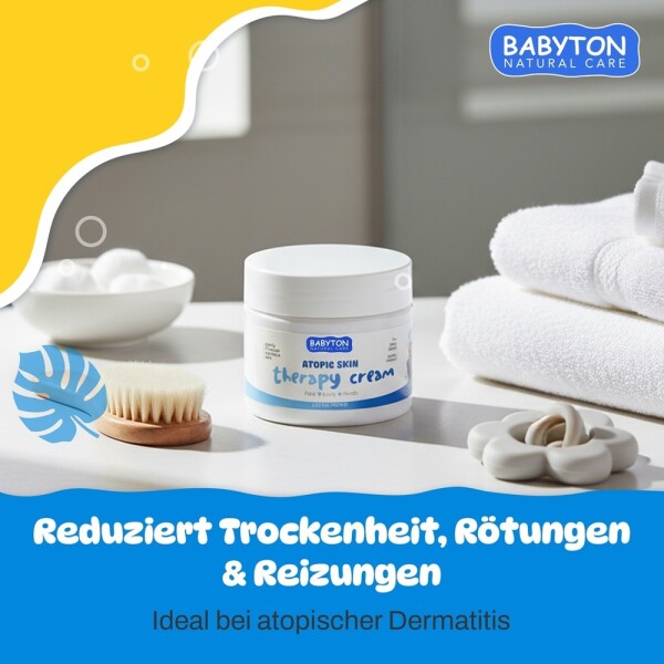 Babyton Atopic Skin Therapy Cream 100ml | Moisture for Sensitive Baby Skin