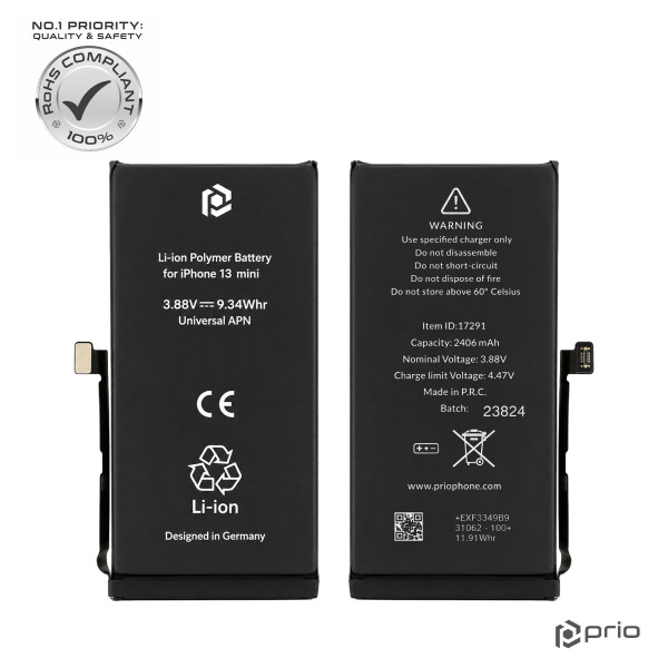 prio Bateria do iPhone 13 mini (Uniwersalny APN)