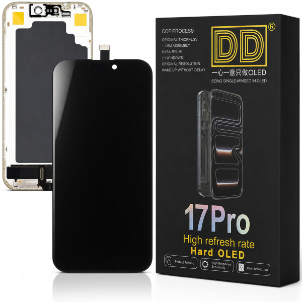 DD Hard OLED (90Hz) Display Unit for iPhone 17 Pro (with IC replacement)