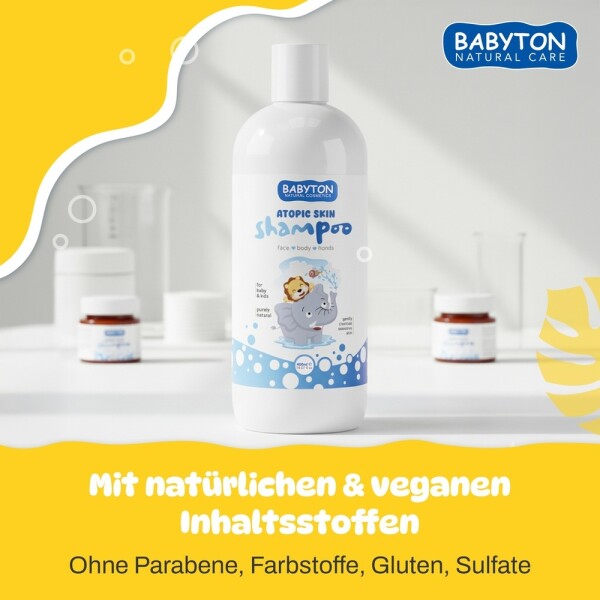 Babyton Baby Shampoo | Gentle organic care for sensitive skin 400ml