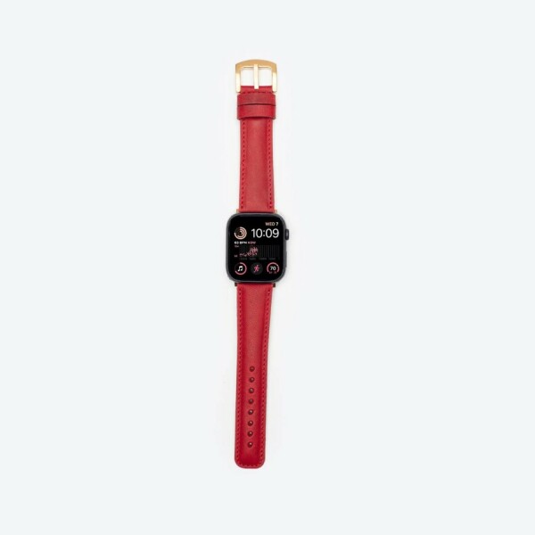 Wachikopa Genuine Leather Strap for 38-41 mm Smartwatch, Handmade