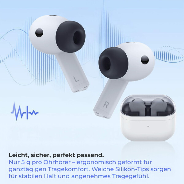 Samsung Galaxy Buds 3 FE Bluetooth Headset stříbrný SM-R420NZAA