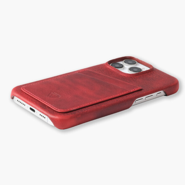 Wachikopa Full Wrap Leather Case for iPhone 16 Pro Max with Card Slots