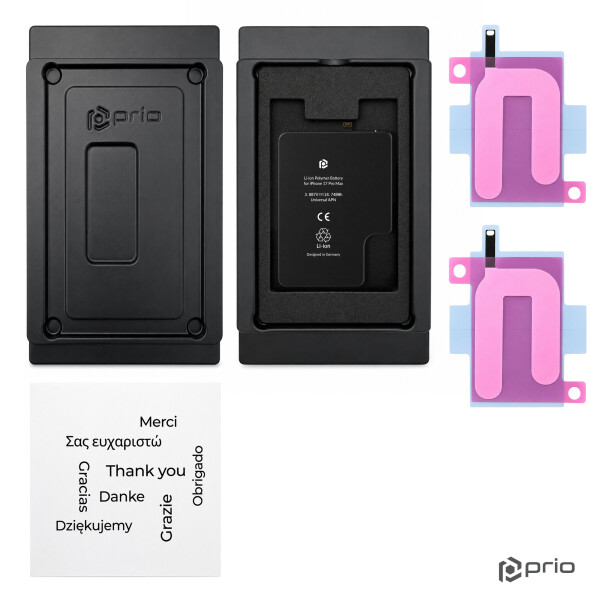 prio Battery for iPhone 17 Pro Max (Universal APN)