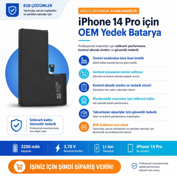 Batterie pour iPhone 14 Pro