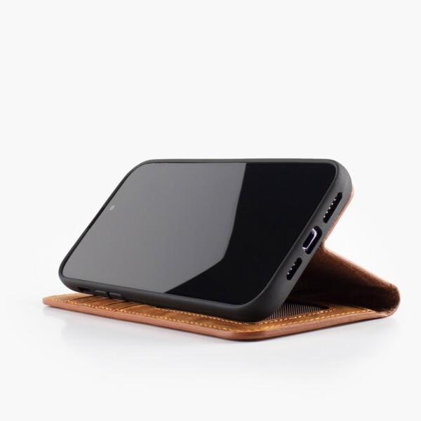 Wachikopa leather case compatible with iPhone 13 Pro with card slot