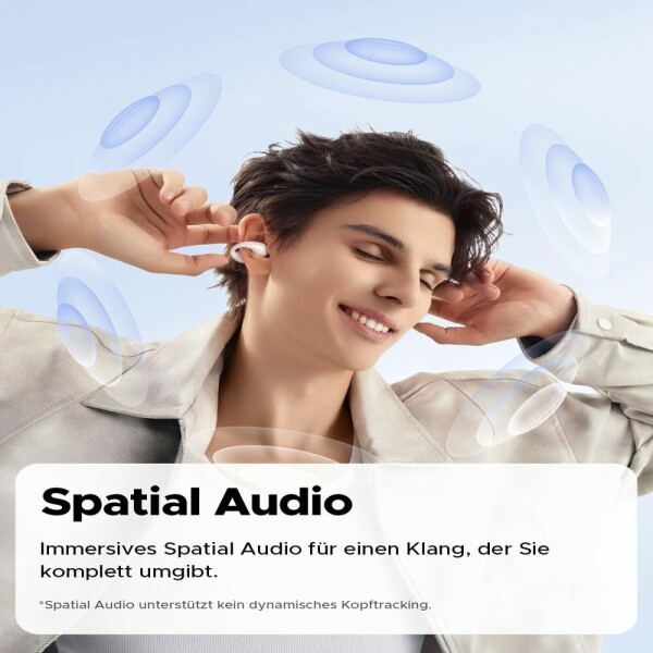 SoundPEATS PearlClip Pro TWS white