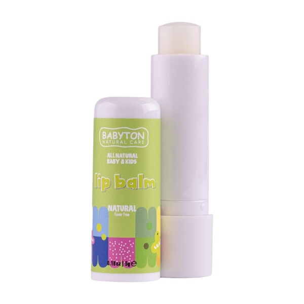 Babyton Lip Balm for Children 5g | Plant-based, Paraben-free, Strawberry