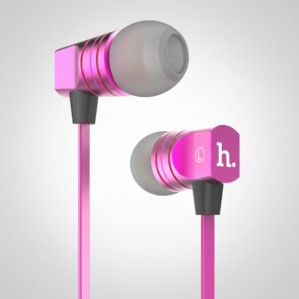 Hoco EPV02 In-Ear Stereo Headset /Kopfhörer hot pink