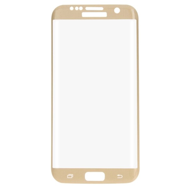 OKMORE 9H Displayschutzglas für Samsung Galaxy S7 gold | Panzerglas