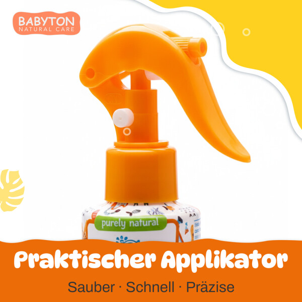 Babyton Children's Sunscreen Spray SPF 30 | Waterproof, Natural & Gentle for Babies