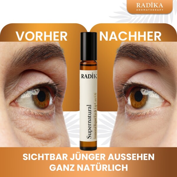 Eye care oil, anti-aging, skin care, 100% pure, organic, natural, 10 ml