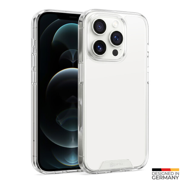 Funda protectora Prio para iPhone 12 Pro Max transparente