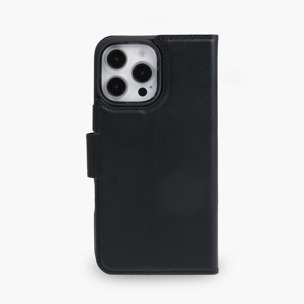 Funda de piel Wachikopa compatible con iPhone 16 Pro con ranura para tarjetas