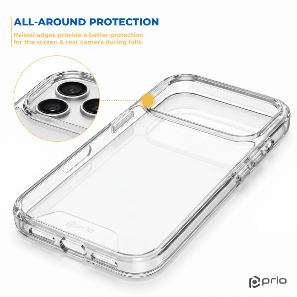 prio Protective Case for iPhone 13 Pro Max clear