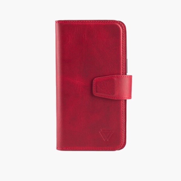 Wachikopa leather case compatible with iPhone 16 Plus with card slot