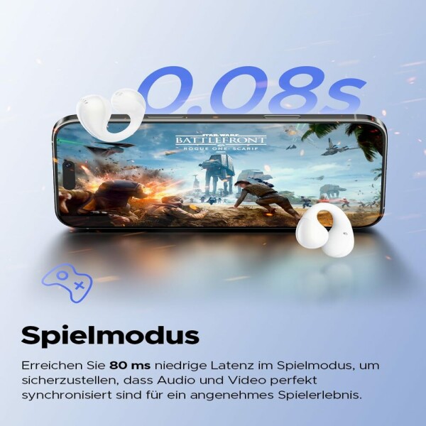 SoundPEATS PearlClip Pro TWS white