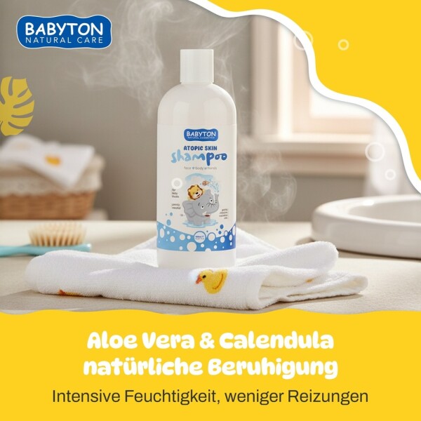 Babyton Baby Shampoo | Gentle organic care for sensitive skin 400ml