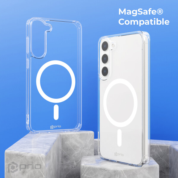 prio Protective Case MAG for Samsung S25 FE clear