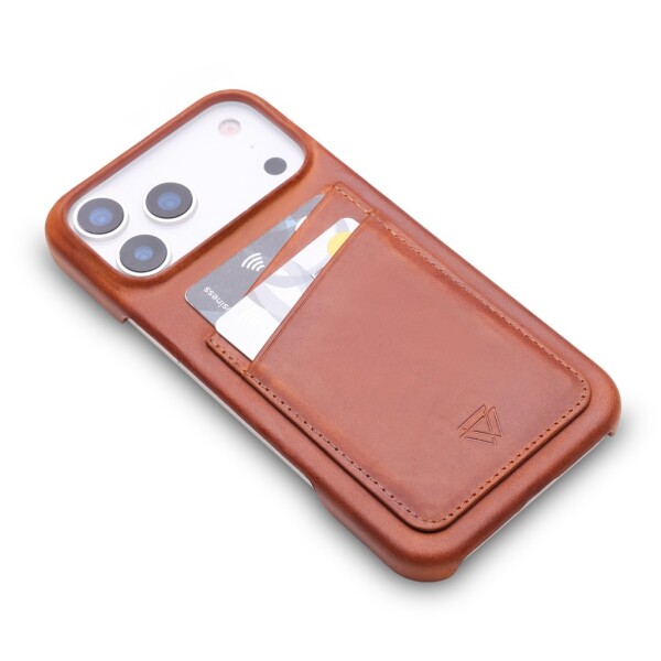 Wachikopa Full Wrap Lederhülle iPhone 17 Pro Max mit Kartenfächern