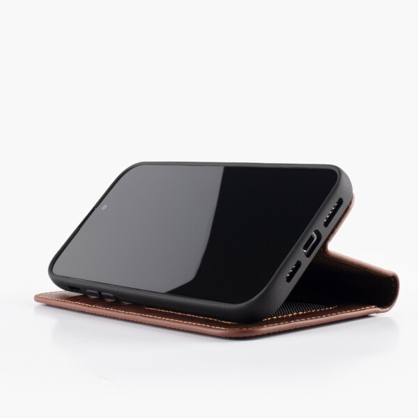 Wachikopa leather case compatible with iPhone 13 Pro with card slot