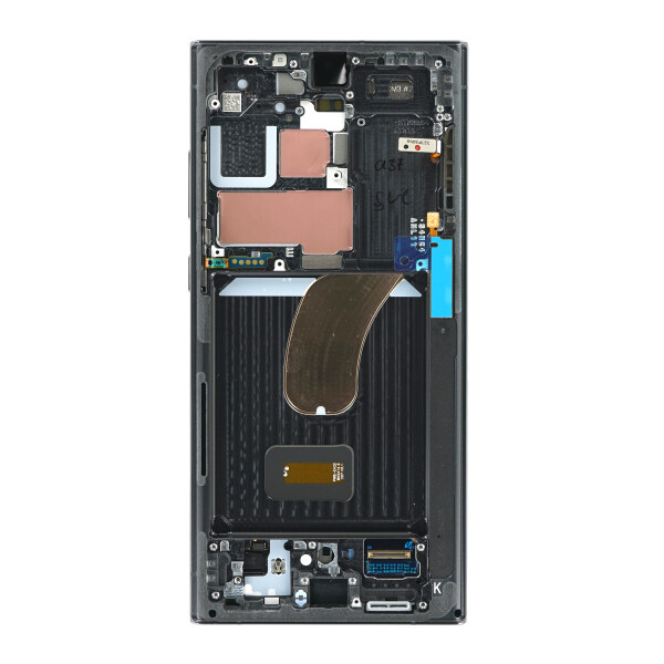 Samsung Display Unit + Frame (Assembled) S918 Galaxy S23 Ultra black