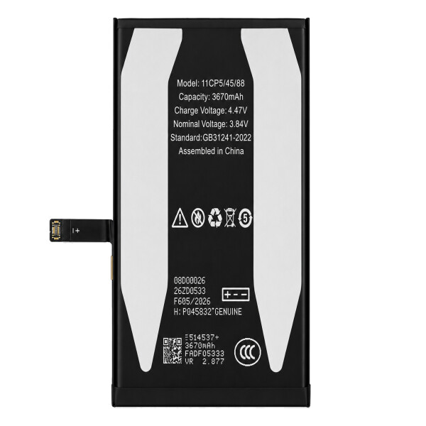 Diagnosable “Genuine” Battery for iPhone 14 - 3670mAh