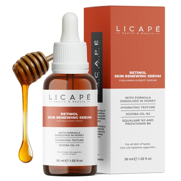 Licape® Anti-Aging Facial Serum with Retinol | 30ml | Radiant Complexion