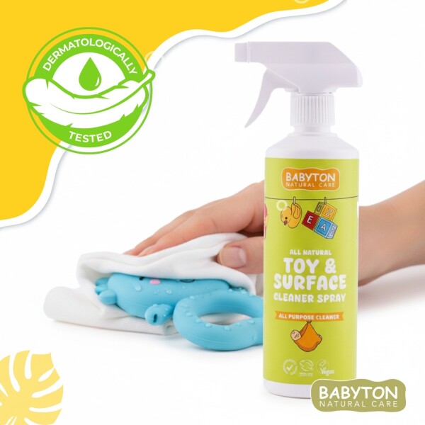 Babyton Natuurlijke Reiniger 500 ml | Niet giftig, op plantenbasis, voor baby's en kinderen