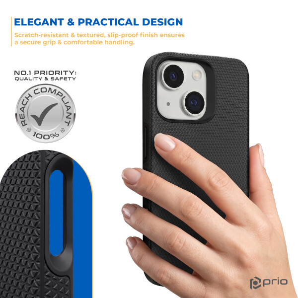 prio Protective Cover for iPhone 13 mini black
