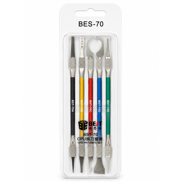 5 in 1 Motherboard CPU Remover Glue Pry Knife Set