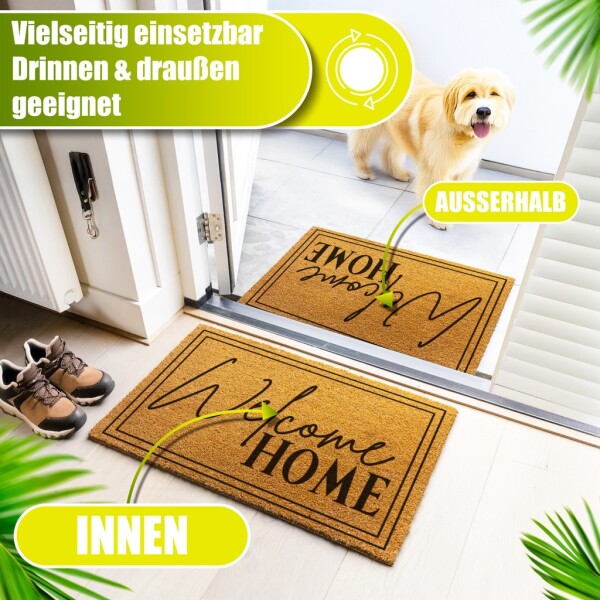 Zerbino Decovetro® Coconut Mat | 40x60 cm | 100% fibre di cocco naturali