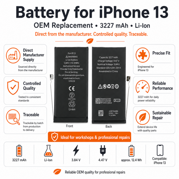 Battery for iPhone 13 (Universal APN)
