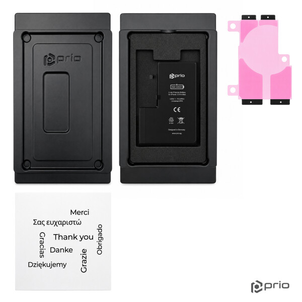 Prio Hochleistungsakku für iPhone 12 Pro Max (4240 mAh) - Universeller APN -