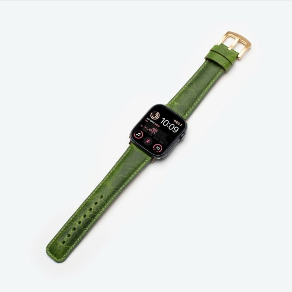 Wachikopa Genuine Leather Strap for 38-41 mm Smartwatch, Handmade