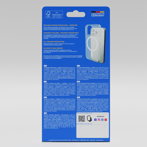 prio Protective Case MAG for Samsung S26+ clear