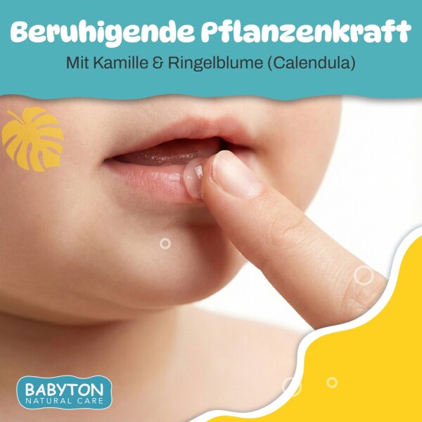 Babyton Baby Teething Gel 15g | Natural, Fluoride-Free & Gentle Dental Care