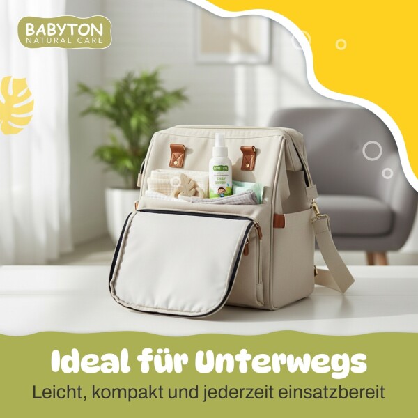 Babyton Organic Protective Baby Spray 100ml – Natural, Vegan, For Sensitive Skin