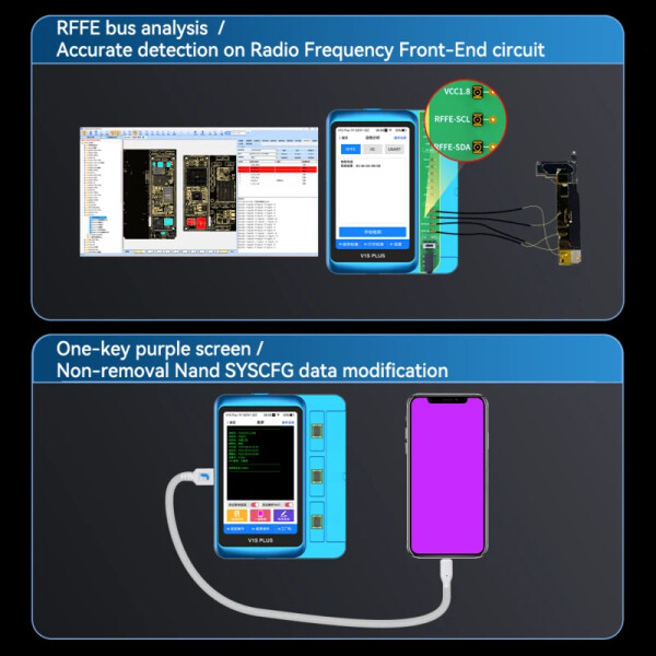 JCID V1S Plus Smart Programmer for iPhone 6-17PM Components Repair (Professional Version)
