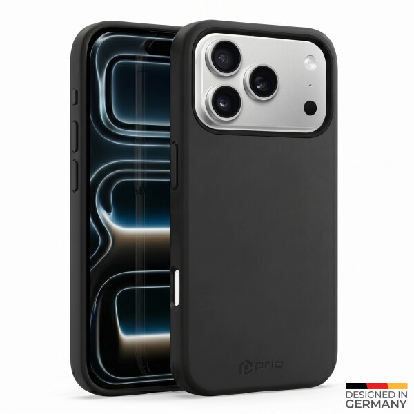 prio Liquid Silicone Case MAG for iPhone 17 Pro Max (6.9in) black