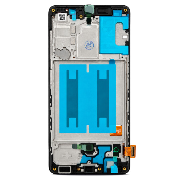 Display Samsung + Marco (Ensamblado) A415F Galaxy A41 negro GH82-22860A