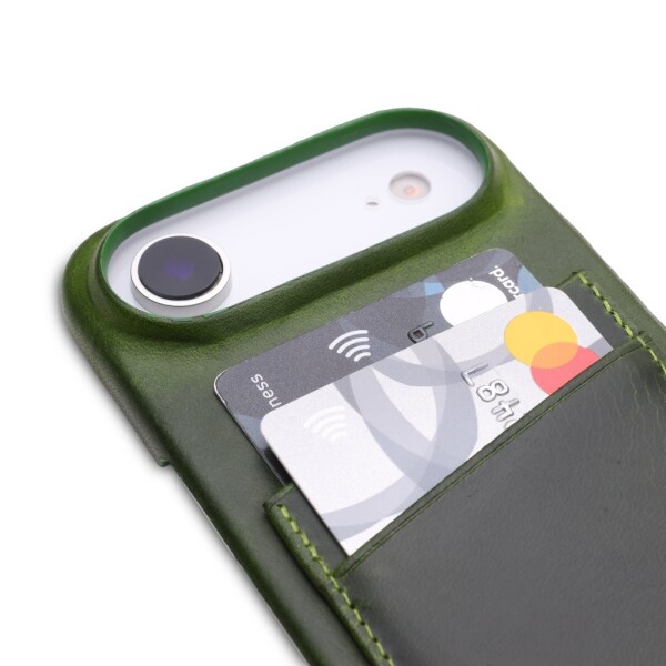 Wachikopa Full Wrap Leather Case for iPhone 17 Air with Card Slots