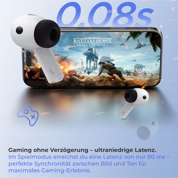 Samsung Galaxy Buds 3 FE Bluetooth Headset stříbrný SM-R420NZAA