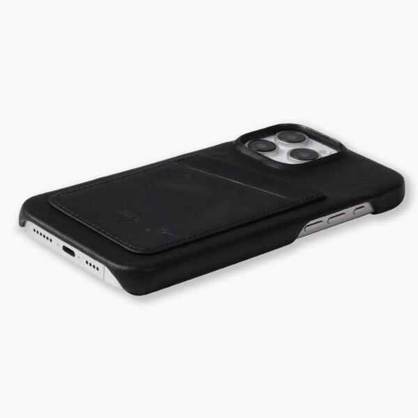 Wachikopa Full Wrap Lederhülle iPhone 16 Pro Max mit Kartenfächern
