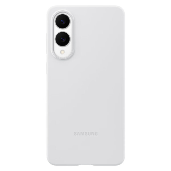 Étui en silicone Samsung pour Galaxy S25 Edge Gris clair EF-PS937CJEGWW