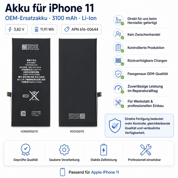 Battery for iPhone 11 | APN: 616-00644