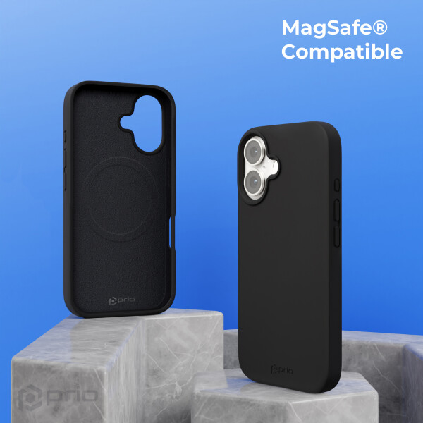 prio Liquid Silicone Case MAG for Samsung S26 black